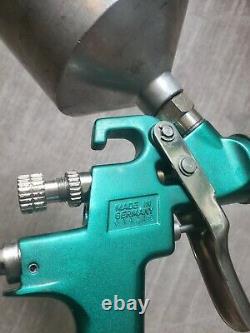 Working Condition Sata Jet NR95 HVLP Spray Gun Teal Green Made in Germany