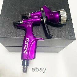 1.3mm Buzzle Voiture Outil De Peinture Pistol 600 ML Hvlp Devilbiss Purple Cv1 Pistolet De Pulvérisation