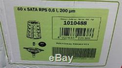 (60) SATA Jet Hvlp Rp Peinture Gun Rps Coupes 0,6 Litre 20 Onces À Base D'eau