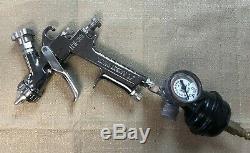 Anest Iwata Lph-300 (lph-101-lv4 Hvlp) Pistolet 1.3 Pointe Avec Régulateur Free Ship