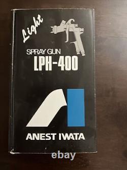 Anest Iwata Lph-400 Pistolet De Peinture Léger Hvlp Lph400144lvx. Aa Jamais Utilisé / 1.3