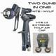 Avalon A60 Extreme Hte 1,3 Mm + Kit De Buse D&rsquo;air Hvlp Rainure En U Noire, Neuf