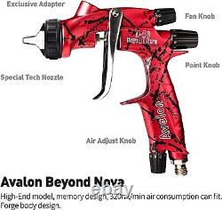 Avalon Au-delà de Nova A-50 Kit de Pistolet de Pulvérisation HVLP avec Buse de 1.3 - LIVRAISON GRATUITE