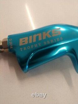 Binks Trophy Gravity Feed Hvlp Spray Gun Avec Buse Pulvérisée De 1,8 MM