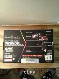 Black Widow par Spectrum 56152 BW-HVLP-1.7 Pistolet de pulvérisation HVLP professionnel