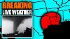 Couverture En Direct Des Intempéries Avec Des Chasseurs De Tempêtes Sur Le Terrain - Chaîne Météo En Direct