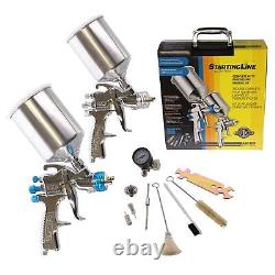 Devilbiss 802342 Startingline Hvlp Gravity Spray Gun Kit