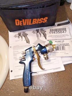 Devilbiss FLG4 HVLP pistolet de pulvérisation sous pression avec kit de nettoyage gratuit pour pistolet professionnel