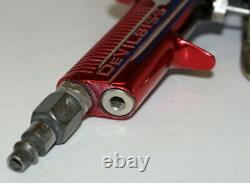 Devilbiss Gti Hvlp Siphon Rss Sray Gun Limited Edition Red & Blue Flame Styling