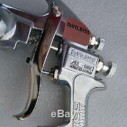 Devilbiss Jgx-502 1.4mm Type De Buse Gravity Pistolet De Peinture Automobile Hvlp Nouveau