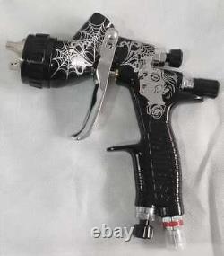 Devilbiss Spray Gun Gti Pro Lite Black 1.3mm Buse Lvmp Car Paint Tool Pistol T