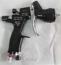 Devilbiss Spray Gun Gti Pro Lite Black 1.3mm Buse Lvmp Car Paint Tool Pistol T