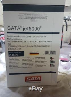 Eac SATA Jet 5000b Hvlp Peinture Gun Kit Pour Color & Primer Clear Coat Application