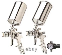 Ensemble de pistolets à peinture HVLP à double configuration Titan 3 pièces 19100