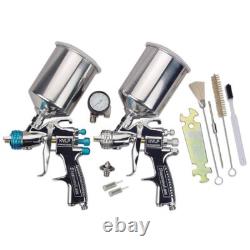 Ensemble de pistolets pulvérisateurs HVLP DeVILBISS StartingLine 2-Gun, 4-1/2W, 13H, #3420-00