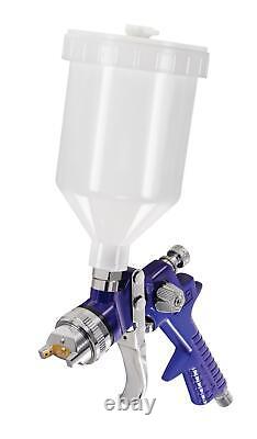 Ensemble de pistolets pulvérisateurs HVLP à alimentation par gravité Titan Tools de 2 pièces 85239