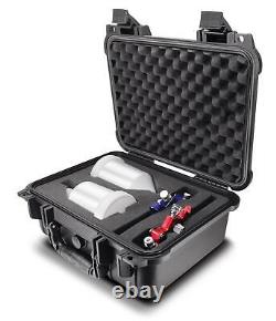 Ensemble de pistolets pulvérisateurs HVLP à alimentation par gravité Titan Tools de 2 pièces 85239