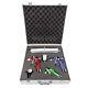 Ensemble Pistolet De Pulvérisation D'air Hvlp Pour Peinture Automobile Verte Basecoat Clearcoat Vert Rouge Bleu.