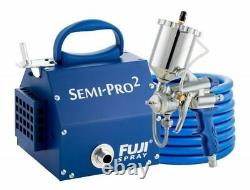 Fuji Spray Semi-pro 2 Gravity Hvlp Spray System Et Pro Accessory Bundle