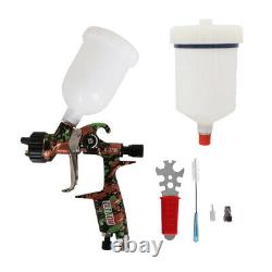 Hvlp Automatique De Peinture Air Spray Gun Kits Alimentation Par Gravité Voiture Primer 1.3mm Buse 600ml