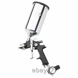 Ingersoll Rand 270g Edge Series Hvlp Gravity Feed Spray Gun Kit, Noir