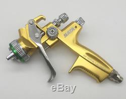 Jaune Jet4000 Hvlp Avec Cup Pistolet À Peinture Gravity 1.3mm Avec Boîte