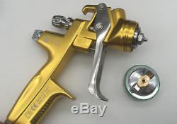 Jaune Jet4000 Hvlp Avec Cup Pistolet À Peinture Gravity 1.3mm Avec Boîte