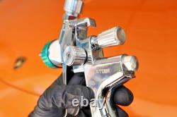 Kit de pistolet à peinture Atom X27 HVLP - Outil professionnel pour apprêt et peinture automobile