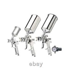 Kit de pistolet à peinture HVLP Titan 4 pièces avec triple configuration 19220