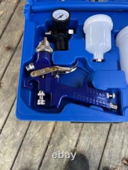 Kit de pistolet à peinture HVLP automobile tout neuf avec mallette jamais utilisée