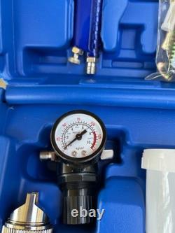 Kit de pistolet à peinture HVLP automobile tout neuf avec mallette jamais utilisée