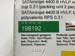 Kit de pistolet à peinture SATA 198192 Minijet 4400B HVLP 1.4