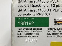 Kit de pistolet à peinture SATA 198192 Minijet 4400B HVLP 1.4