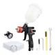 Kit De Pistolet &agrave; Peinture Pneumatique Hvlp Aeropro Tools A608, Buse De 1,3 Mm, R&eacute;gulateur, 5 Pi&egrave;ces De Peinture