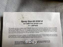 Kit de pistolet de pulvérisation automobile DevilBiss ESK10 HVLP ASP 400 Deux pulvérisateurs, accessoires