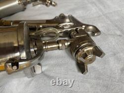 Kit de pistolet de pulvérisation automobile DevilBiss ESK10 HVLP ASP 400 Deux pulvérisateurs, accessoires