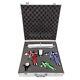 Kit De Pistolet De Pulvérisation D'air Hvlp Pour Peinture Automobile Verte, Base Transparente Et Couches De Finition Vertes, Rouges Et Bleues.