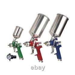 Kit de pistolet pulvérisateur HVLP Titan 19221 en 4 pièces avec mallette en aluminium