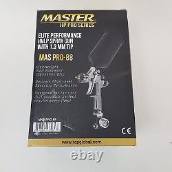 Maître HP Pro Série Elite Performance Pistolet de Pulvérisation HVLP avec Pointe de 1,3 mm MAS PRO-88