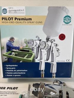 Manuel du pistolet de pulvérisation premium Walther Pilot HVLP