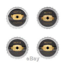 Master Pro Ultime Hvlp Pistolet 1.3, 1.4, 1.5mm Tip Fluide Règle Du Régulateur D'air