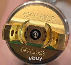 Neuf, jamais utilisé - Pistolet de pulvérisation HVLP DeVilbiss JGHV avec buse de 2,2 mm et chapeau d’air 83D