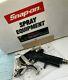 New Snap On Tools Air Paint Spray Gun Hvlp Saber Ii Gravity Feed With Box Bf700