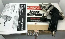 New Snap On Tools Air Paint Spray Gun Hvlp Saber II Gravity Feed With Box Bf700