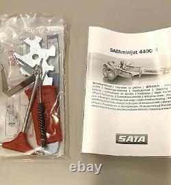Nouveau SATA Minijet 4400 B Rp 1.0 Avec Rps Coupes À Usage Unique Hvlp Mini Détail Pistolet