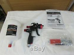 Nouveau! Spectrum Black Widow Hvlp Spray Gun Professional Primaire / Base Coat 20 Oz