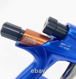 Nve Bleu Dv1 Édition Marque 1.3 Hvlp, 600ml. Spray Pistolet De Peinture Libre Pps