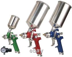 Outils Titan 4 Pc. Hvlp Triple Setup Spray Gun Kit (19221)