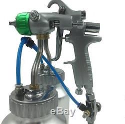 Pistolet À Air Pulvérisé Airbrush Hvlp Spray Chrome Airbrush Double Buse