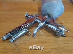 Pistolet À Peinture Lph400 Hvlp D9 D'anest Iwata Lph-400 Lph400 Lv4
